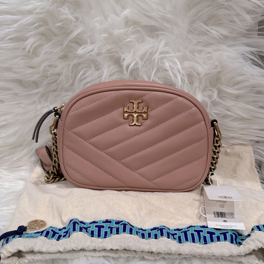 🔥 Tory Burch KIRA CHEVRON CAMERA BAG
